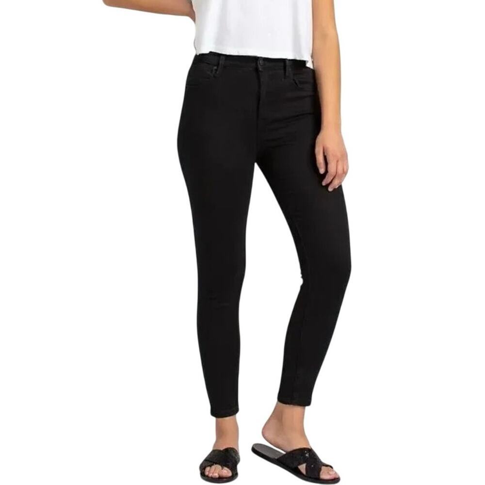 CELEBRITY PINK The Spice Hi-Rise Skinny Jeans, Black Rinse, Size 1X, New w/ Tag